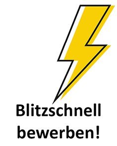 Blitzschnell bewerben