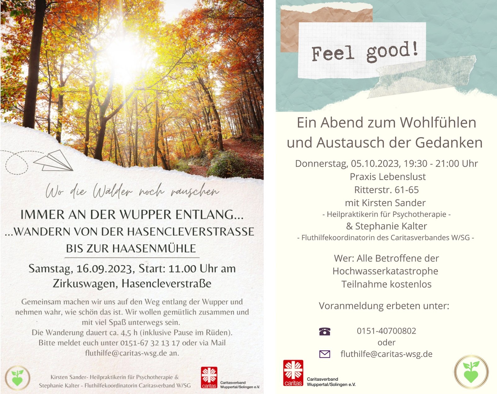 Wandern und Feel Good Abend