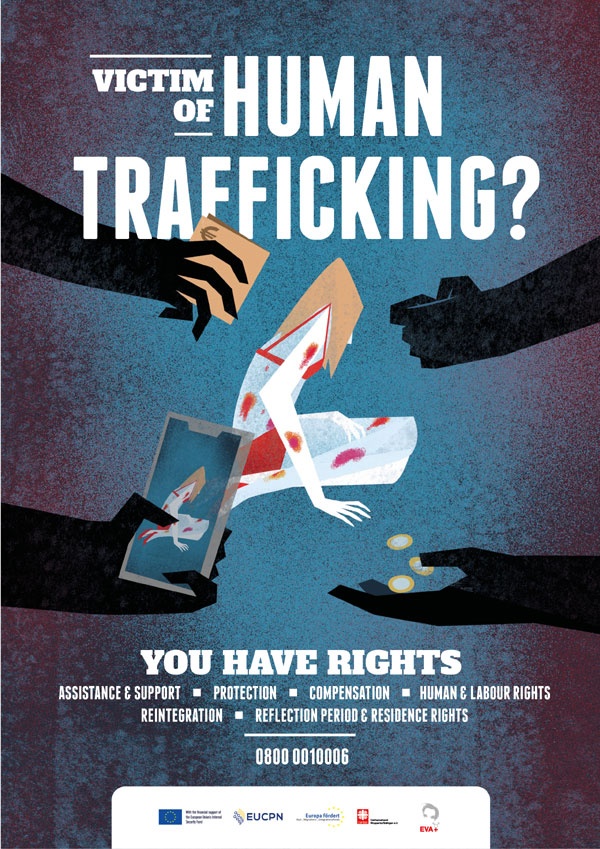 Menschenhandel Plakat 2